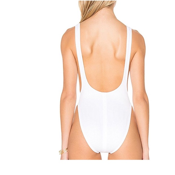 High rise one piece swimsuit - Picture 2 of 4